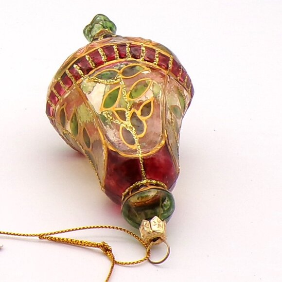 Vintage Stained Glass Christmas Ornament - Picture 5 of 7